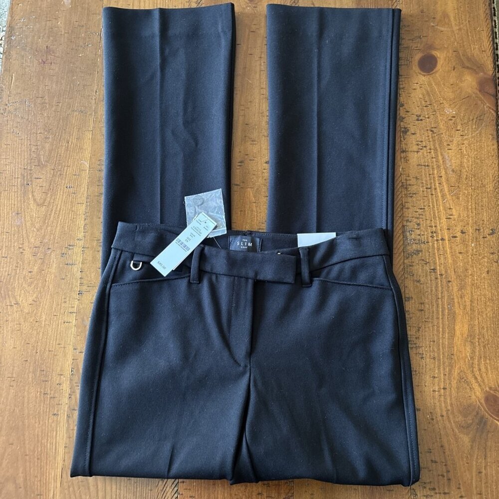 white house black market Black Dress Pants Size 0S Slim Boot Cut